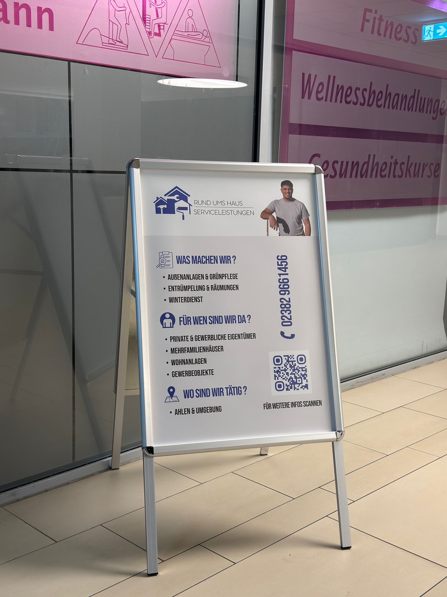 Collectus Entrümpelung – Aufsteller mit Leistungen und Kontakt vor Ort in Ahlen